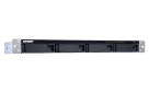 QNAP - TS-431XeU-2G-US - QNAP 4-bay 1U Short-Depth Rackmount NAS with Built-in 10GbE Network