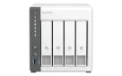 QNAP - TS-433-4G-US - QNAP TS-433 4-Bay Personal Cloud NAS for Backup and Data Sharing. ARM 4-core Cortex-A55 2.0GHz, 4GB on-board RAM
