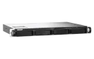 QNAP - TS-435XeU-4G-US - QNAP 4-Bay TS-435XeU short-depth 12" ARM-based NAS, 4C 2.2GHz, 4GB DDR4 RAM, 2 x 10GbE SFP+, 2 x 2.5GbE, 2 x M.2 2280 NVMe PCIe Gen3 x1 SSD slots