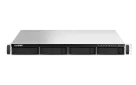 QNAP - TS-464U-4G-US - QNAP 1U 4-bay NAS/iSCSI IP-SAN, Intel Celeron N5105/N5095 4C/4T (up to 2.7GHz), 4GB DDR4 RAM, 2.5GbE LAN, 4K HDMI v1.4b, PCIe Expansion Slot, Single PSU