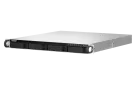 QNAP - TS-464U-4G-US - QNAP 1U 4-bay NAS/iSCSI IP-SAN, Intel Celeron N5105/N5095 4C/4T (up to 2.7GHz), 4GB DDR4 RAM, 2.5GbE LAN, 4K HDMI v1.4b, PCIe Expansion Slot, Single PSU