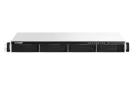 QNAP - TS-464eU-8G-US - QNAP 1U 4-bay short depth 12" rackmount NAS, Intel Celeron N5105/N5095 4C/4T, burst up to 2.9 GHz, 8GB RAM