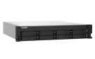 QNAP - TS-832PXU-4G-US - QNAP 2U 8-Bay ARM-based 2.5G &10G NAS, Quad Core 1.7GHz, 4GB DDR3 RAM, 2 x 10GbE SFP+, 2 x 2.5GbE, Single Power Supply