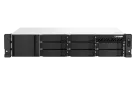 QNAP - TS-864eU-4G-US - QNAP 2U 8-bay short depth 12" rackmount NAS, Intel Celeron N5105/N5095 4C/4T, burst up to 2.9 GHz, 4GB RAM (2 x SODIMM slots, max 16GB total)