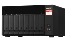 QNAP - TS-873A-8G-US - QNAP Desktop 8-bay NAS/iSCSI IP-SAN, AMD Ryzen V1000 series V1500B 4C/8T 2.2 GHz, 8GB RAM, two 2.5GbE, 10G-ready