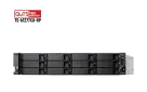 QNAP - TS-h1277XU-RP-3700X-128G-US - QNAP 2U 12-Bay QTS hero NAS, AMD Ryzen 7 3700X 8-core/16-thread 3.4 GHz processor, 128GB DDR4 RAM (max 128GB RAM), 12x 2.5"/3.5" SATA HDD/SSD, 2xGbE LAN, 2 x 10GbE SFP+, 2 x 10GBase-T, USB. 3.1/3.0