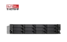 QNAP - TS-h1277XU-RP-3700X-128G-US - QNAP 2U 12-Bay QTS hero NAS, AMD Ryzen 7 3700X 8-core/16-thread 3.4 GHz processor, 128GB DDR4 RAM (max 128GB RAM), 12x 2.5"/3.5" SATA HDD/SSD, 2xGbE LAN, 2 x 10GbE SFP+, 2 x 10GBase-T, USB. 3.1/3.0