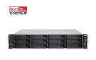 QNAP - TS-h1277XU-RP-3700X-32G-US - QNAP 2U 12-Bay QTS hero NAS, AMD Ryzen 7 3700X 8-core/16-thread 3.4 GHz processor, 128GB DDR4 RAM (max 128GB RAM), 12x 2.5"/3.5" SATA HDD/SSD, 2xGbE LAN, 2 x 10GbE SFP+, 2 x 10GBase-T, USB. 3.1/3.0,  4 x PCIe expansion