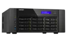 QNAP - TS-h1290FX-7232P-64G-US - QNAP 12-Bay all-flash desktop NAS, AMD EPYC 7232P (up to 3.2GHz), 12 x 2.5" U.2 NVMe/SATA SSD bays, 64GB ECC RAM, 2 x 2.5GbE, 2 x 25GbE SFP28, PCIe Gen4 Expansion Slots