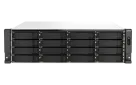 QNAP - TS-h2287XU-RP-E2378-64G-US - QNAP 22-Bay 3U rackmount NAS, Intel Xeon E-2378 8C/16T 2.6 GHz processor (boost up to 4.8 GHz), 64 GB ECC DDR4, 16 x 2.5"/3.5" SATA 6Gbps HDD/SSD + 6 x 2.5" SATA 6Gbps, 10GBASE-T, 2.5GbE RJ45, USB 3.2 Gen2, PCIe Gen4