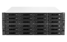 QNAP - TS-h3087XU-RP-E2378-64G-US - QNAP 30-Bay 4U rackmount NAS, Intel Xeon E-2378 8C/16T 2.6 GHz processor (boost up to 4.8 GHz), 64 GB ECC DDR4, 24 x 2.5"/3.5" SATA 6Gbps HDD/SSD + 6 x 2.5" SATA 6Gbps, 10GBASE-T, 2.5GbE RJ45, USB 3.2 Gen2, PCIe Gen4