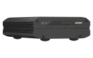 QNAP - TS-i410X-8G-US - QNAP TS-i410X 4-Bay fanless industrial NAS. Intel Atom x6425E quad-core burst up to 3.0 GHz with onboard 8GB RAM