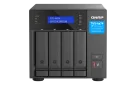 QNAP - TVS-h474-PT-8G-US - QNAP Ultra-High Speed 4 Bay NAS. Intel Pentium Gold G7400 2C Processor , 8GB RAM DDR4 RAM