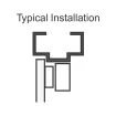 SECO-LARM - E-941S-600/HQ - Armature Plate Holder for 600-lb Series Electromagnetic Locks