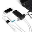 TP-Link - UH720 - UNKETA 7PORT USB 3.0 HUB 2 PERP POWER 12V/4A POWER ADAPTER INCLUDED