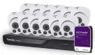 Vivotek - V5K12T4B4 - 5MP 12-Turret Kit 2.8mm IT9380-HF2 ND9425P 16CH NVR 4TB HDD