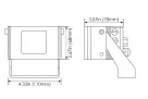 GJD - VS-CW-P - White-Light Small Range Clarius Plus PoE (.af) LED Illuminator