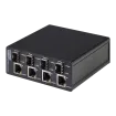 Vigitron - Vi5004 - 4-Port MaxiiFiber 10/100 Ethernet Media Converter, Requires 12VDC / 3A PS or Optional Vi0014 Power Supply