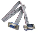 ELK - W040A - Cable Assembly DB9 PIN SERIAL RIBBON
