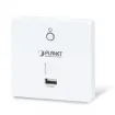 Planet - WDAP-W750E - 750Mbps 802.11ac In-wall Wireless Access Point with USB Charger