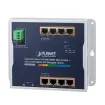Planet - WGS-4215-8P2S - Industrial 8-Port 10/100/1000T 802.3at PoE + 2-Port 100/1000X SFP Wall-mount Managed Switch (-40~75C)
