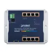 Planet - WGS-4215-8P2S - Industrial 8-Port 10/100/1000T 802.3at PoE + 2-Port 100/1000X SFP Wall-mount Managed Switch (-40~75C)