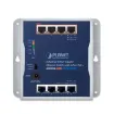 PLANET - WGS-814HP - Industrial 8-Port 10/100/1000T Wall-mounted Gigabit Switch with 4-port PoE+