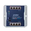 Planet - WGS-818HP - IP30 Industrial 8-Port 10/100/1000T 802.3at PoE+ Wall-mount Gigabit Switch (120W)