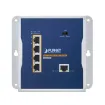 PLANET - WGS-E304PT - IP30 Industrial 1-Port 95W 802.3bt PoE++ to 4-Port 802.3at PoE+ Wall-mounted Extender