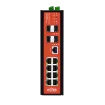 Wi-Tek - WI-PMS312GF-I V2 - 8GE+4SFP Fiber Uplink Managed Industrial PoE Switch with 8Port PoE