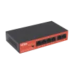 Wi-Tek - WI-PS205H V2 - 4FE + 2FE Uplink Ports 250M Long Range PoE Switch with 4PoE Port