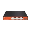 Wi-Tek - WI-PS318GFH - 16GE+2Combo SFP PoE Switch with 16Port PoE