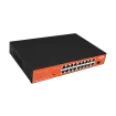Wi-Tek - WI-PS518GH - 16FE+1GE+1Combo SFP Ports 250M Long Range PoE Switch with 16Port PoE