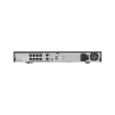 Hanwha - WRN-816S-16TB - 1U WAVE PoE NVR (Intel based) with 4 Professional licenses, 16TB RAW, supports: 16 channels with 8 PoE/PoE+ ports (PoE Budget 100W), Wisenet WAVE pre-installed, H.264/H.265/MJPEG, 2 fixed internal SATA HDDs (10TB max per HDD)