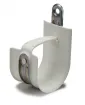 Platinum Tools - HPH64ACFM58-25 - 4" Hammer-On HPH J-Hook, Sz64, White,  Swivels 360 deg (25 EA)