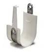 Platinum Tools - HPH64ACFM58-25 - 4" Hammer-On HPH J-Hook, Sz64, White,  Swivels 360 deg (25 EA)