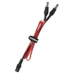 SECO-LARM - X-714-046-18B - Hook-and-loop cable tie. 7" (180mm) long, ⅜" (10mm) wide. Hooks on opposite sides at the end of the tie. Use for cable management. Sold in multiples of 10 (price is for 1 pc).
