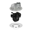 Hanwha - XND-8081RF - 5MP IR Flush Mount Dome