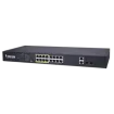 Vivotek - AW-FGT-180D-250 - Unmanaged PoE Switch (250W). 16xFE POE + 2G COMBO
