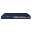 Planet - GS-4210-24P2S - IPv4, 24-Port Managed 802.3at POE+ Gigabit Ethernet Switch + 2-Port 100/1000X SFP (300W)