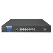 Planet - GS-5220-16T2XVR - L2+ 16-Port 10/100/1000T + 2-Port 10G SFP+ Managed Ethernet Switch with LCD Touch Screen and Redundant Power