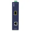 Planet - IFT-805AT - IP30 Slim Type Industrial Fast Ethernet Media Converter SFP (-40 to 75 degree C)