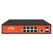 Wi-Tek - WI-PMS310GF - 8GE+2SFP Full Giga 802.3af/at Managed PoE Switch with 8Port PoE
