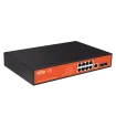 Wi-Tek - WI-PCMS310GF - 8GE+2SFP Full Giga 802.3af/at Cloud L2 Managed PoE Switch with 8Port PoE