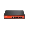 Wi-Tek - WI-PS205 - 4FE+2FE uplink 250M Long Range PoE Switch with 4PoE Port
