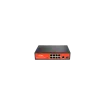 Wi-Tek - WI-PS110F - 8FE+1Giga Combo SFP 802.3af/at PoE Switch with 8Port PoE