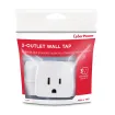 Cyber Power - GT3WT - Three Sided Triple Wall Tap, Expands one grounded outlet into three grounded outlets