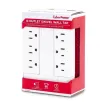 Cyber Power - GT600P - Swivel Wall Tap, Expands two grounded outlets into six grounded, swivel outlets.