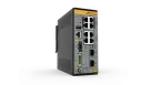 Hanwha - AT-IE220-10GHX-K90 - AT Industrial rugged switch with 8 x Gigabit Ethernet, PoE++ and optional  2x 10G (SFP+). 240W total PoE budget *Power supply sold separately (NDAA and TAA compliant)