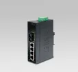 Planet - ISW-511 - IP30 Slim Type 4-Port Industrial Ethernet Switch + 1-Port 100Base-FX(SC) (-10 - 60 C)